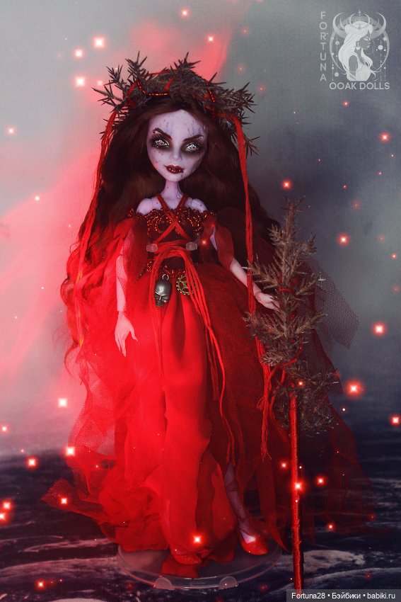ООАК Monster high Монстер Хай Вампирша