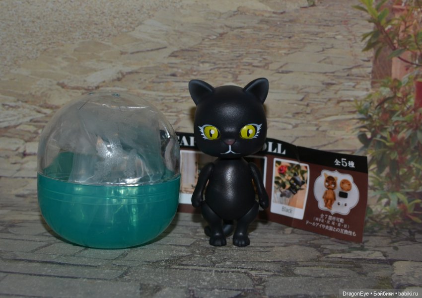 Capsule doll Котик №5 — Игрушки для детей