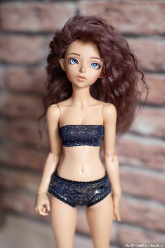 Продам паричок из козочки на шкурке для минифи (minifee), DIM doll, Doll Chateau. 16,5-18,0 см (фото 6)