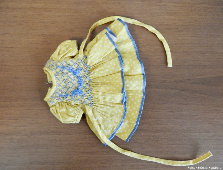 Платье Boneka на куклу Heidi Plusczok 26 см (фото 4)