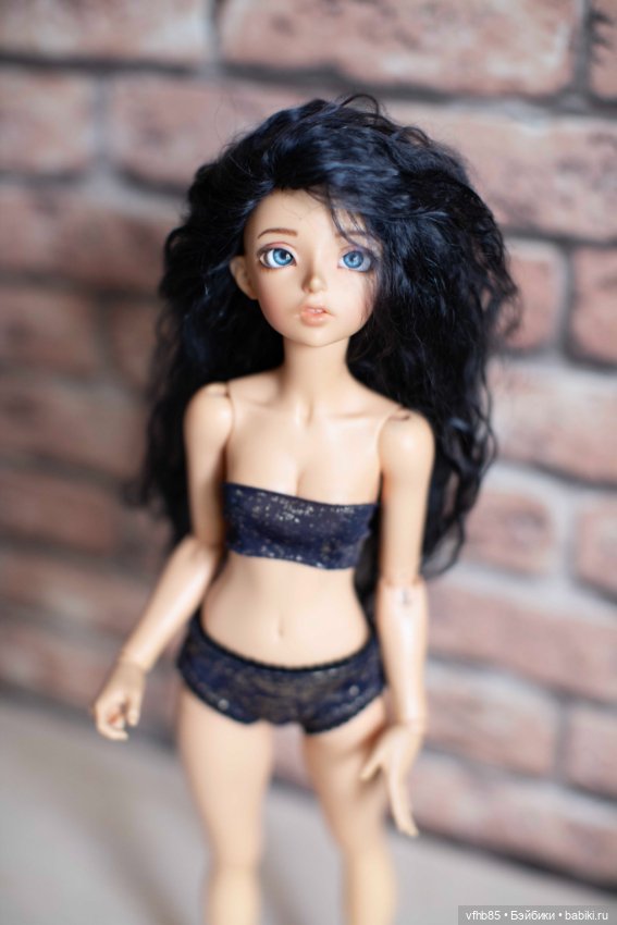 Продам паричок из козочки на шкурке для минифи (minifee), DIM doll, Doll Chateau. 16,5-18,0 см (фото 6)