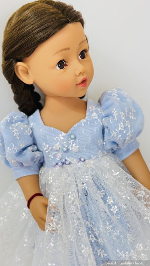 Праздничное платьице для куколок Little kidz 36 см (фото 2)