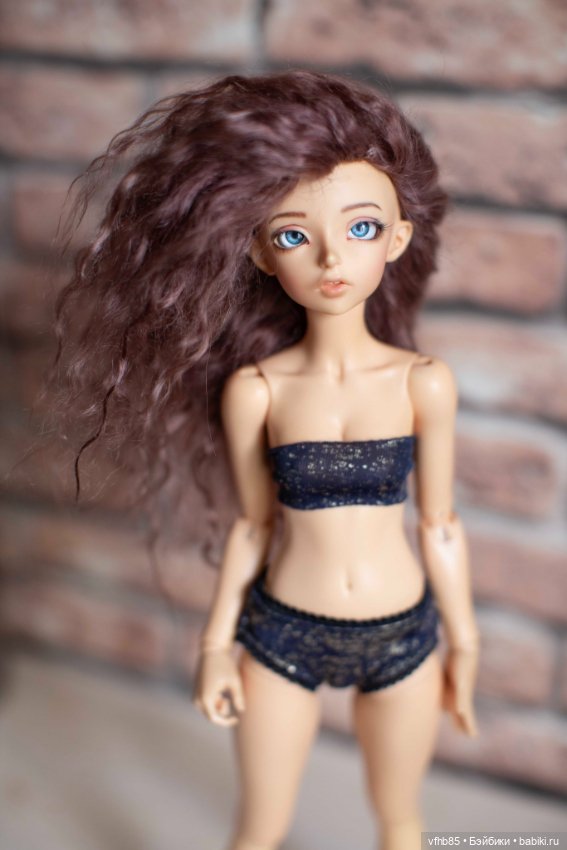 Продам паричок из козочки на шкурке для минифи (minifee), DIM doll, Doll Chateau. 16,5-18,0 см (фото 7)
