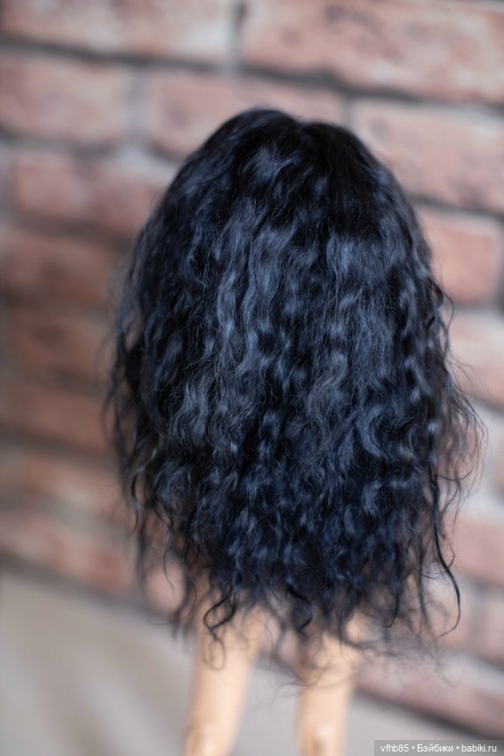 Продам паричок из козочки на шкурке для минифи (minifee), DIM doll, Doll Chateau. 16,5-18,0 см (фото 3)