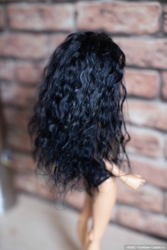 Продам паричок из козочки на шкурке для минифи (minifee), DIM doll, Doll Chateau. 16,5-18,0 см (фото 4)
