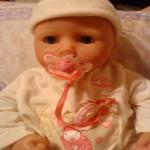 Наша интерактивная куколка Беби Анабель