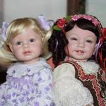 Куклы Адора - Люся и Илоночка на своём месте