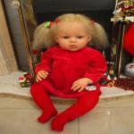 Сегодня на свет появилась кукла реборн Яночка