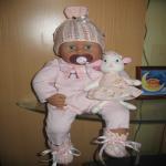 Наш Новогодний Подарок - куколка беби Анабель