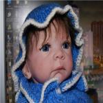 Любимая Пуговка - кукла-малышка реборн