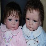 Мои близняшки Мартин и Пуговка (куклы реборн)