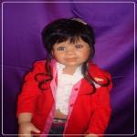 Коллекционная кукла " Paige " от Monika Levenig