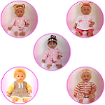 Малышки от Baby so Real (Тася, Нюша, Нюта, Уля, Маша)