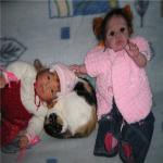 Субботний выпуск из серии "Каролина, Элиза и Тосинелла" в ожидании своей сестрички Мишель