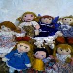 Творения моей бабушки! Текстильные куклы ручной работы + новые фото