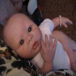 Долгожданная девочка - малышка реборн