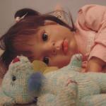 И снова я, Кристи  :)  ( новые фотографии куклы реборн)