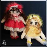 Златеника и Малинка: мои домашние феечки