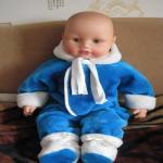 Митька - как вживить волосы кукле