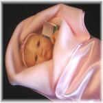 Коллекционная кукла Amy oт Denieze Kunz Pratt - новорожденная