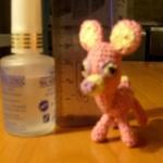 Олененок Бемби и его новые друзья - игрушки вязанные крючком