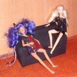 Я сделала диван для куколок! Первый мой кусочек мебели!