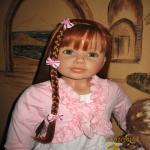 Коллекционная кукла Лена от Monika Peter-Leicht