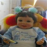 Моя долгожданная девочка Рике - коллекционная куколка от Моники Гедес