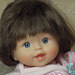 Синеглазое счастье - Катюшка! Малышка от Fisher price (Мой велосипед)