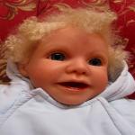 Просили мальчика :)Позитивная малышка реборн из молда Эви Герлинды Фезер