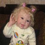 Моя малышка реборн Эмили!