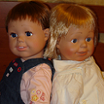 Мои любимые детки из "Франции" (Роби и Роксана от Smoby)