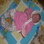 Знакомьтесь: мой крошечный комочек Поленька