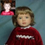 Ксюша, еще одна портретная кукла