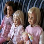 Посиделки выходного дня у моих девченок - куклы ZAPF (Машулька, Тасенька и Ульрика!!!)