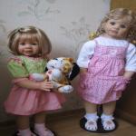 Майке и Джена - коллекционные куклы от Masterpieс.