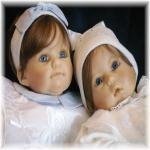 Коллекционные куклы Дани и Михи от Роланды Хаймер-фирма ЦАПФ