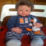 Сегодня появился вот такой малыш реборн