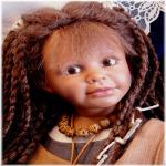 Экзотическая красавица Shawana от Bettina Feigenspann  фирмы ZAPF