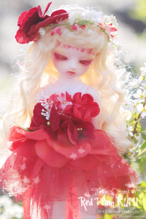 Куколка BJD Red Plum Kumi от BambiCrony (фото 5)