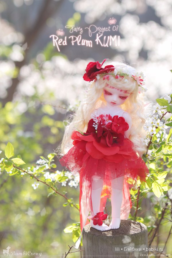 Куколка BJD Red Plum Kumi от BambiCrony (фото 3)
