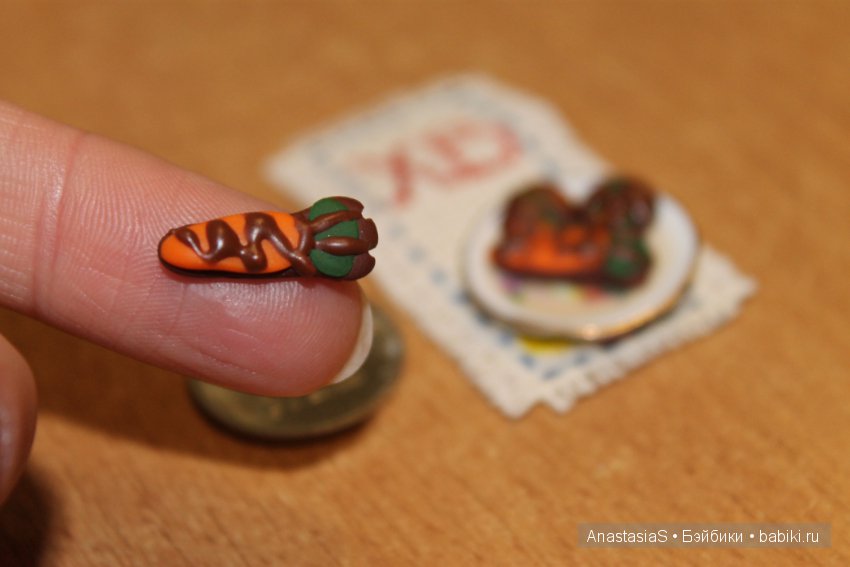 Пасха на носу, а вы готовы? еда в кукольный домик (фото 9)