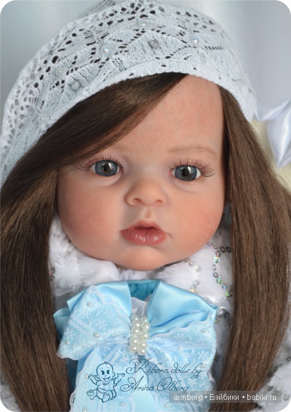 Маргаритка-бюджетный вариант крупной куклы-реборн, или мечты сбываются, молд Arianna by Reva Schick (фото 3)