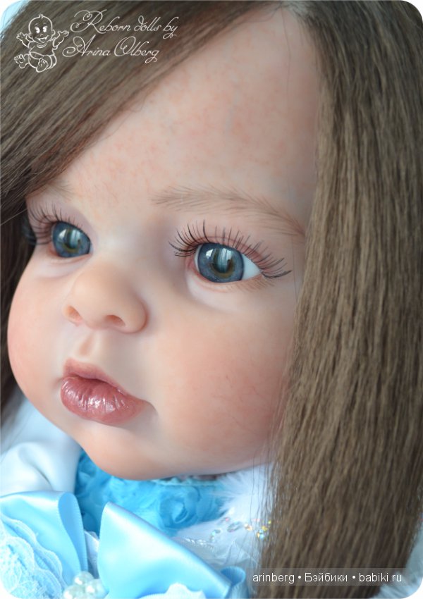 Маргаритка-бюджетный вариант крупной куклы-реборн, или мечты сбываются, молд Arianna by Reva Schick (фото 10)