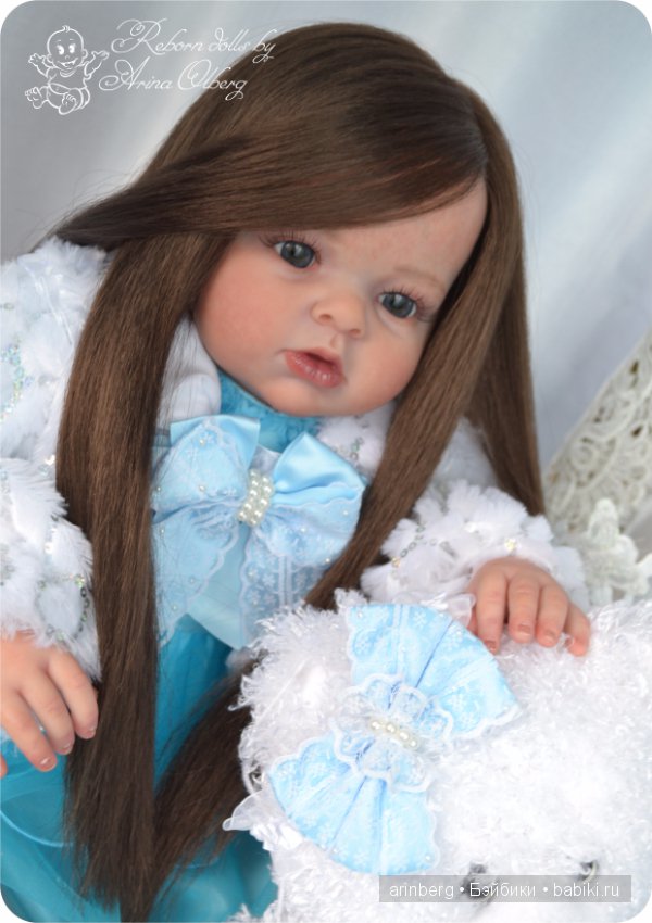 Маргаритка-бюджетный вариант крупной куклы-реборн, или мечты сбываются, молд Arianna by Reva Schick (фото 9)