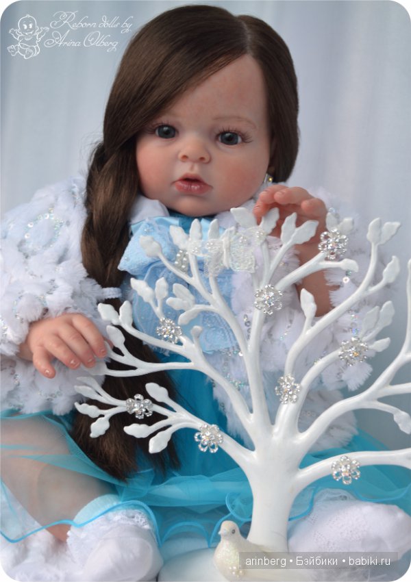 Маргаритка-бюджетный вариант крупной куклы-реборн, или мечты сбываются, молд Arianna by Reva Schick