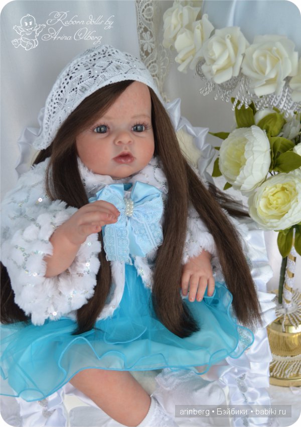Маргаритка-бюджетный вариант крупной куклы-реборн, или мечты сбываются, молд Arianna by Reva Schick (фото 6)