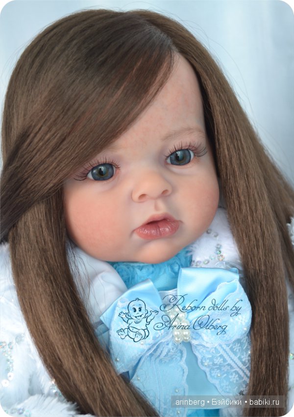 Маргаритка-бюджетный вариант крупной куклы-реборн, или мечты сбываются, молд Arianna by Reva Schick