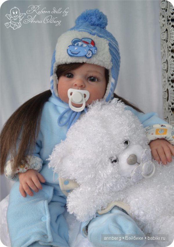 Маргаритка-бюджетный вариант крупной куклы-реборн, или мечты сбываются, молд Arianna by Reva Schick