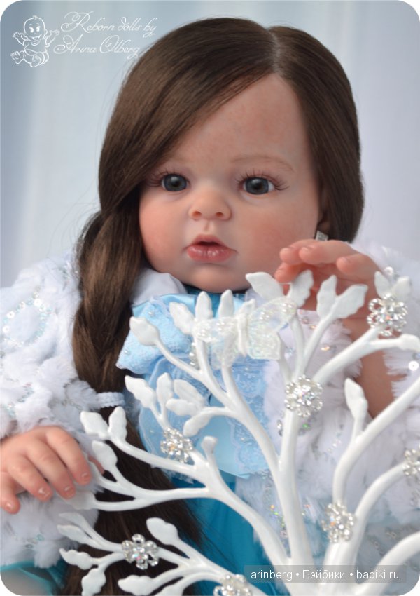 Маргаритка-бюджетный вариант крупной куклы-реборн, или мечты сбываются, молд Arianna by Reva Schick